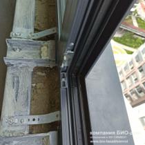Балкон после остекления и утепления узлов и парапета