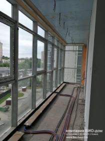 Балкон после утепления ЖК Маяк