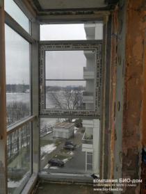 Балкон после утепления ЖК Маяк