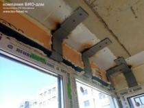 Остекление балкона в ЖК "Москвичка"