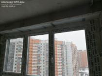 Остекление балкона в ЖК "Ленинградский", г.Химки