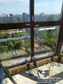 Остекление на балконе в ЖК "Тимирязев Парк"