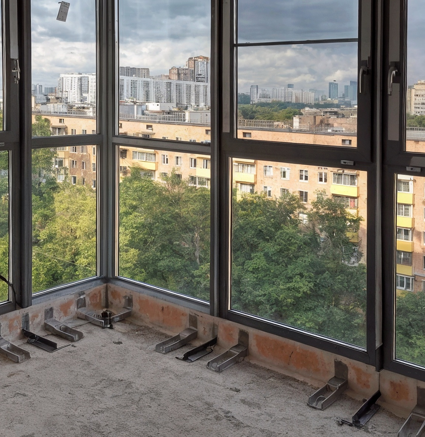 Остекление балкона в ЖК Свой Багрицкого 18