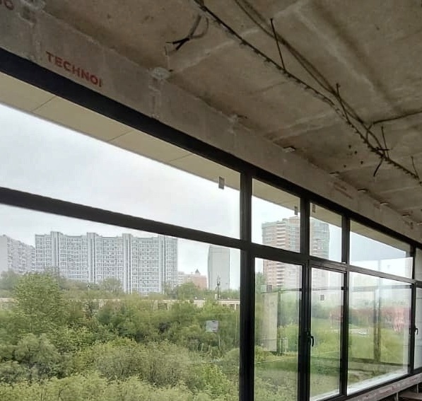 Замена холодного остекления в ЖК "Река"