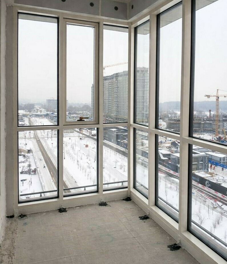 Остекление в ЖК "Остров" - улица Нижние Мнёвники Остекление в ЖК "Остров" - улица Нижние Мнёвники