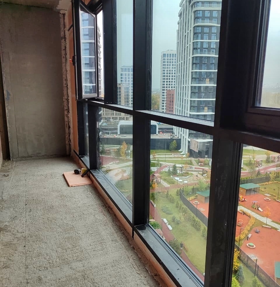 Остекление на лоджии в Остров-2 Остекление на лоджии в Остров-2