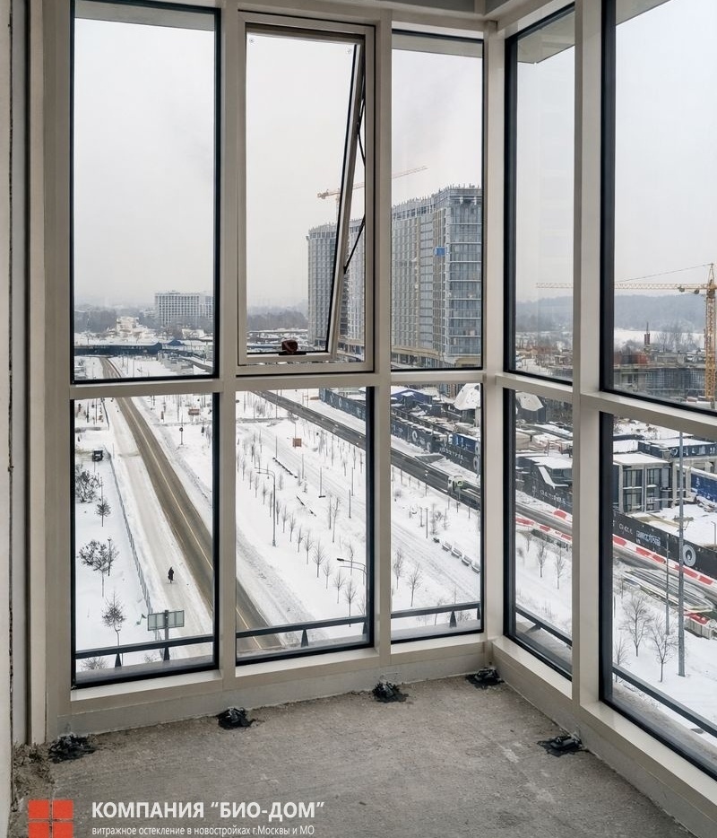 Остекление в ЖК "Остров" - улица Нижние Мнёвники Остекление в ЖК "Остров" - улица Нижние Мнёвники