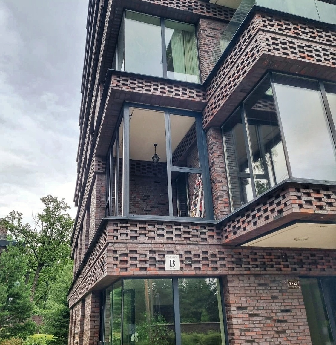 Теплое остекление в ЖК "Рублево Парк"